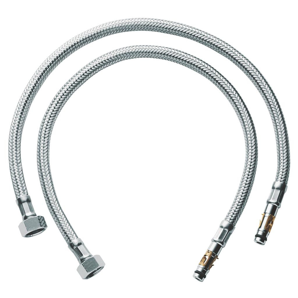 Flexible alimentation Chromé 2 pièces 45484000 Grohe