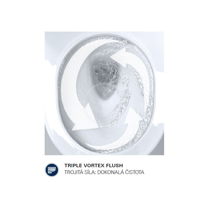 Grohe Euro Ceramic Cuvette WC à poser au sol avec PureGuard, blanc alpin (3933900H) 4