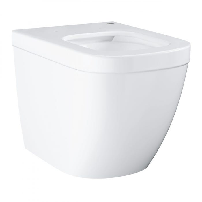 Grohe Euro Ceramic Cuvette WC à poser au sol avec PureGuard, blanc alpin (3933900H) 0