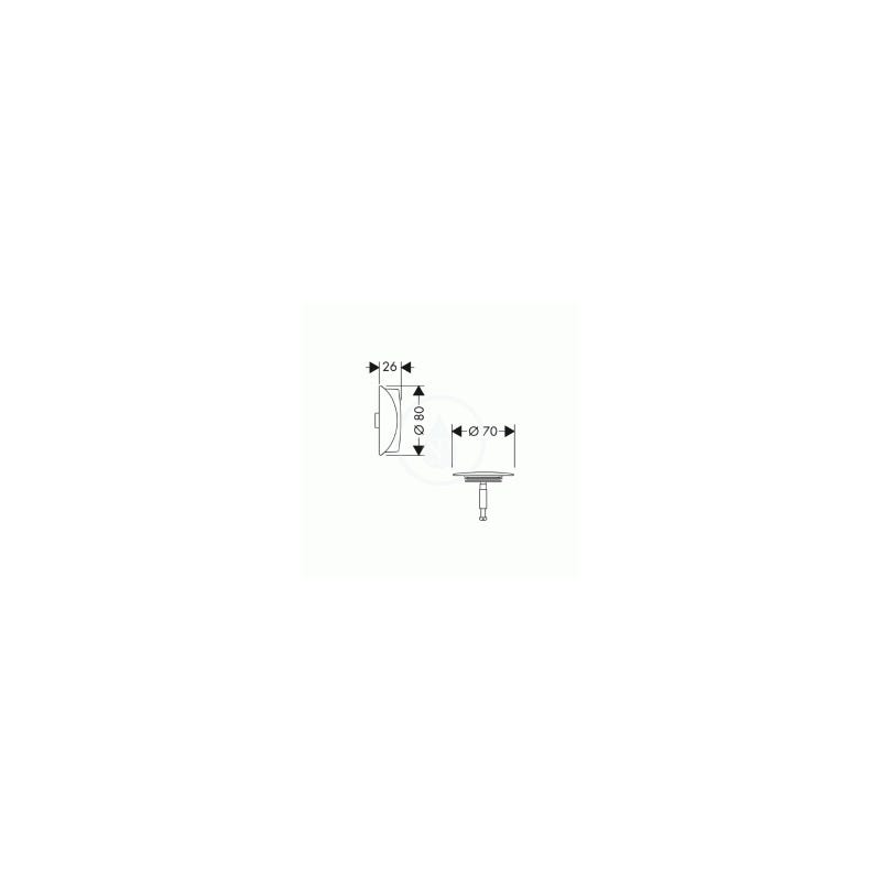 Hansgrohe Set de finition Flexaplus E (58185000) 1