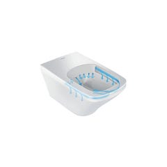 Duravit DuraStyle Pack WC suspendu Duravit Rimless® (45510900A1) 3