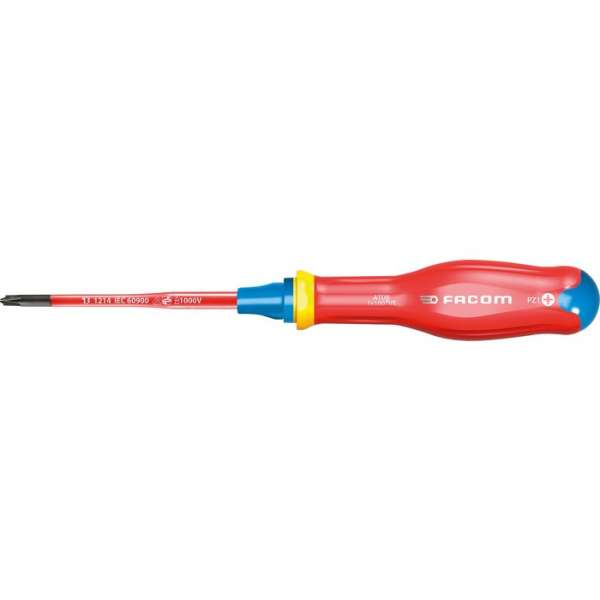 Tournevis mixte Bornéo Protwist - Fente / pozidriv PZ1 - Isolé 1000 V - Facom