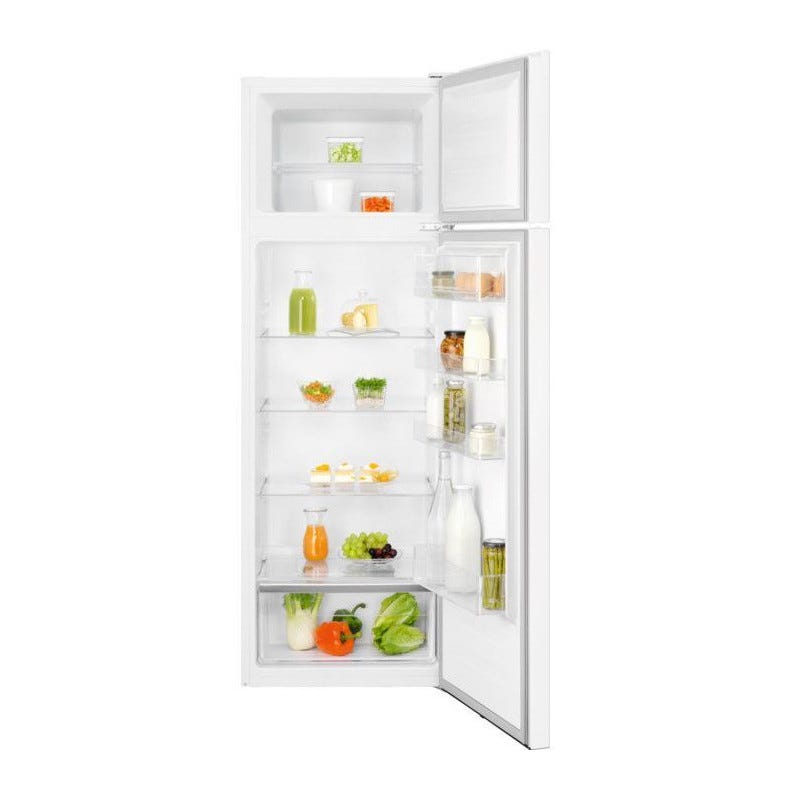 Réfrigérateurs 2 portes 242L Froid Statique ELECTROLUX 55cm F, LTB 1 AF 28 W0 0