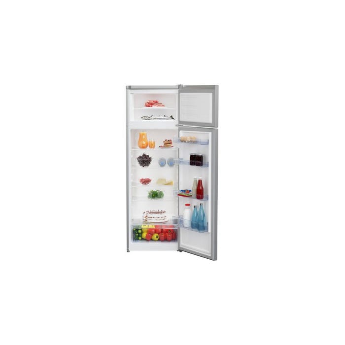 Réfrigérateurs 2 portes 250L Froid Statique BEKO 54cm F, RDSA280K30SN 1