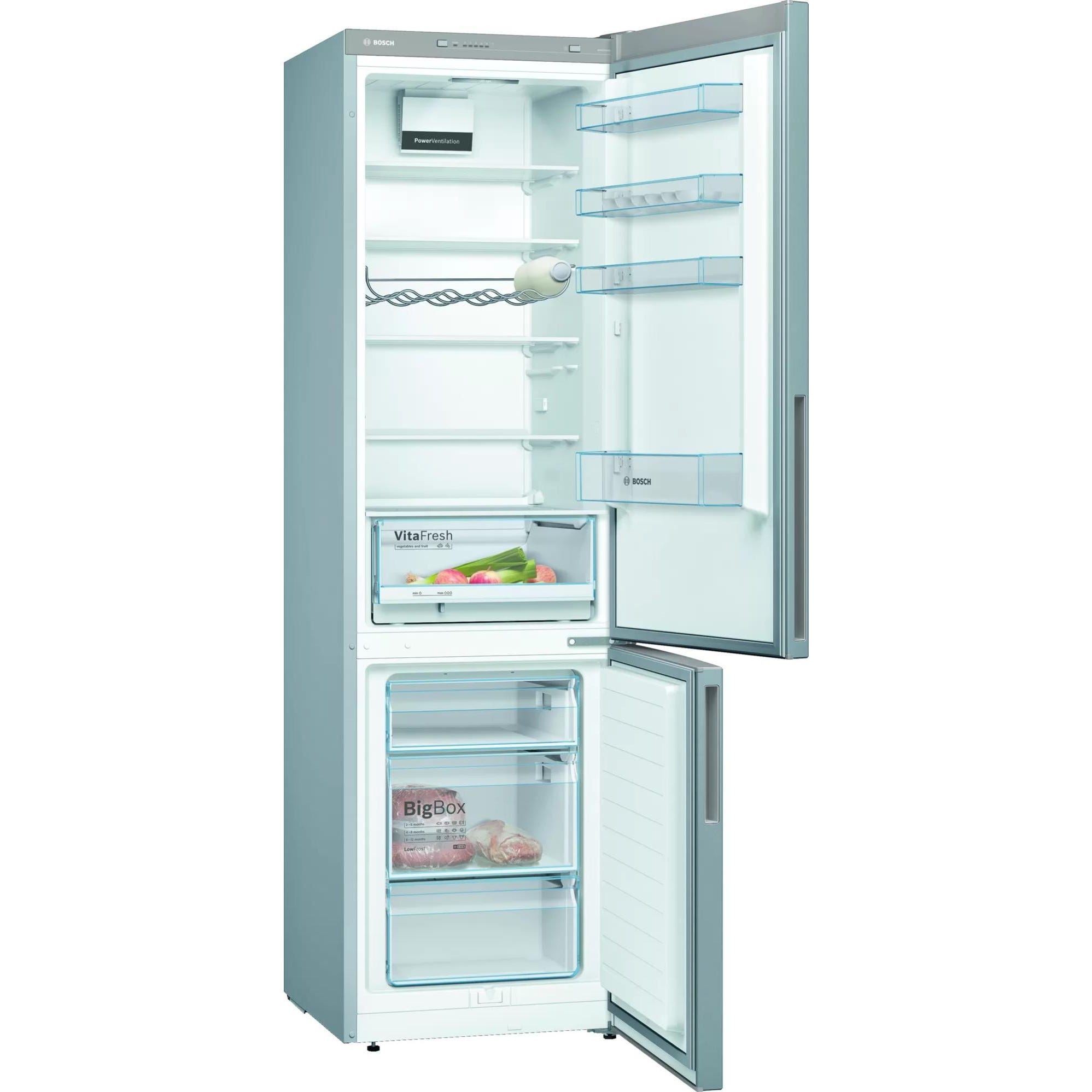 Réfrigérateurs combinés 248L Froid Statique BOSCH 60cm E, KGV39VLEAS 4