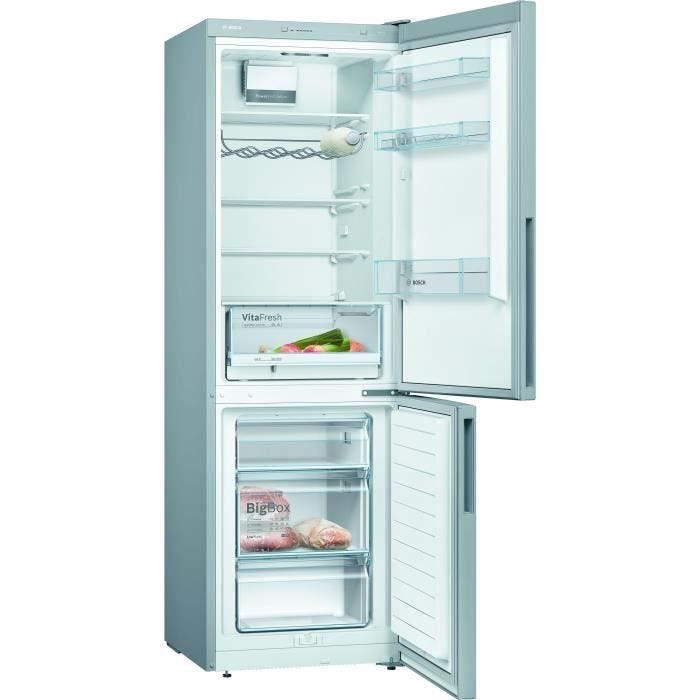 Réfrigérateurs combinés 350L Froid Statique BOSCH 60cm E, KGV 36 VLEAS 6