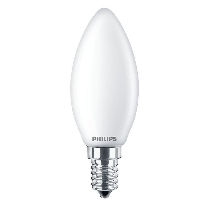 Ampoule LED bougie PHILIPS - EyeComfort - 6,5W - 806 lumens - 4000K - E14 - 93010 4