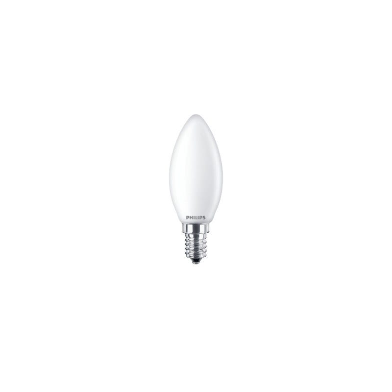 Ampoule LED bougie PHILIPS - EyeComfort - 6,5W - 806 lumens - 4000K - E14 - 93010 0
