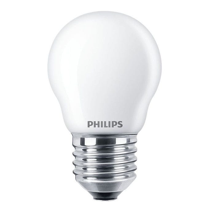 Ampoule LED sphérique PHILIPS - EyeComfort - 6,5W - 806 lumens - 2700K - E27 - 93019 4