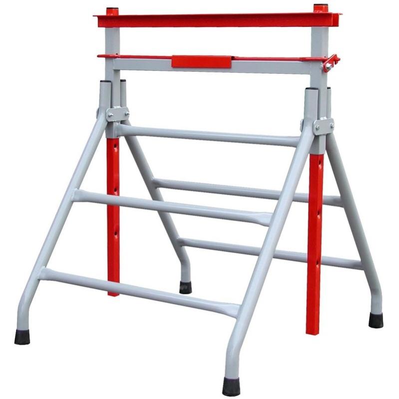 Outifrance – Tréteau métallique Batiment 200Kg (hauteur de 80 à 130 cm)