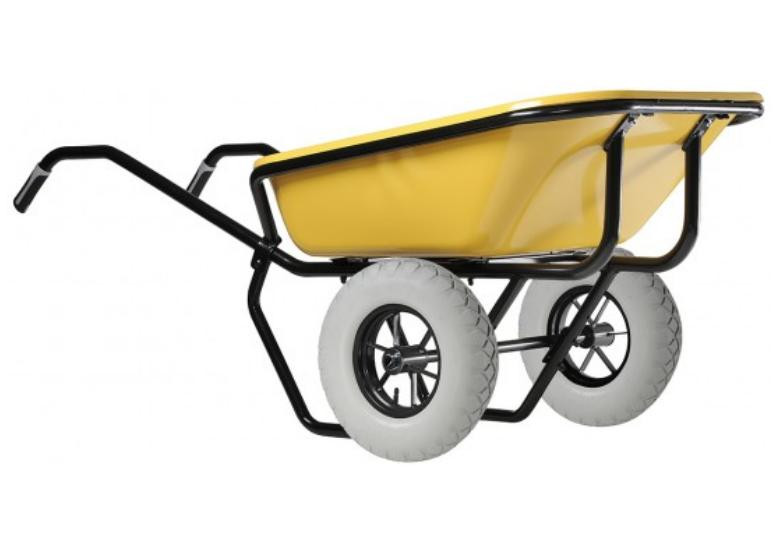 Brouette Pro Select 2 Roues 160L C.U 250 Kg (Roues increvables) Expert Twin Excellium 160 (1092) Haemmerlin