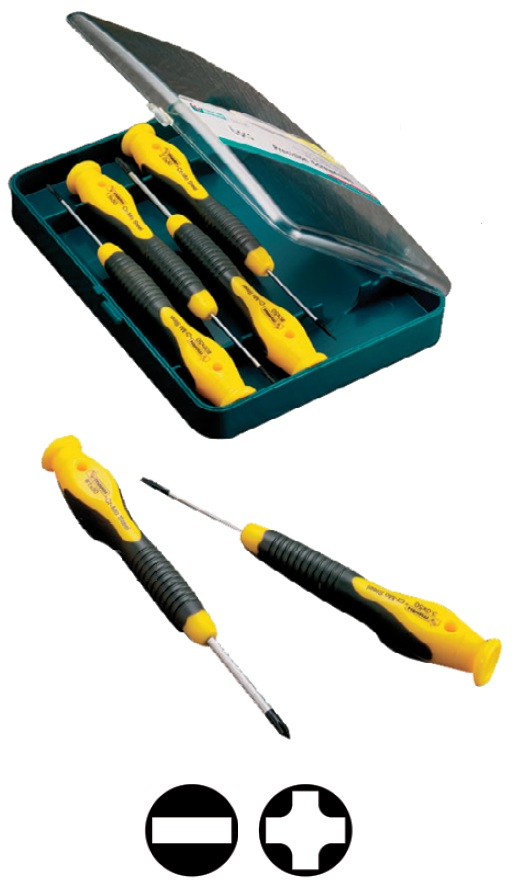 Coffret 6 Tournevis De Précision Pro