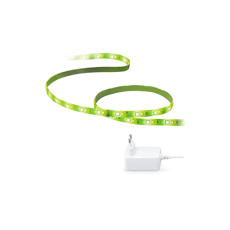 Bande LED connectée PHILIPS - WIZ - multicolore - 20 ampoules - 20W - 1600 lumens - 2m - 93201