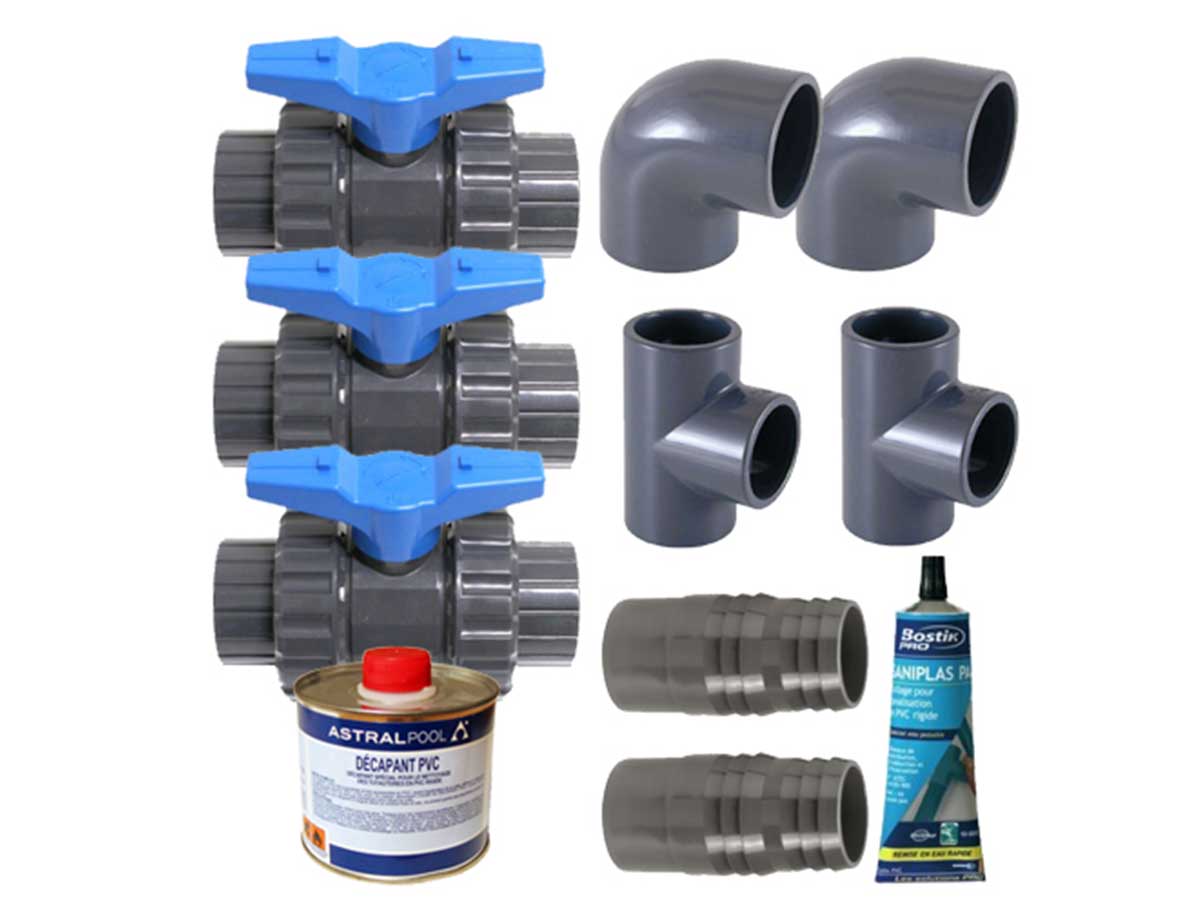 Kit by-pass pour pompe à chaleur HeaterMax Inverter - Ubbink
