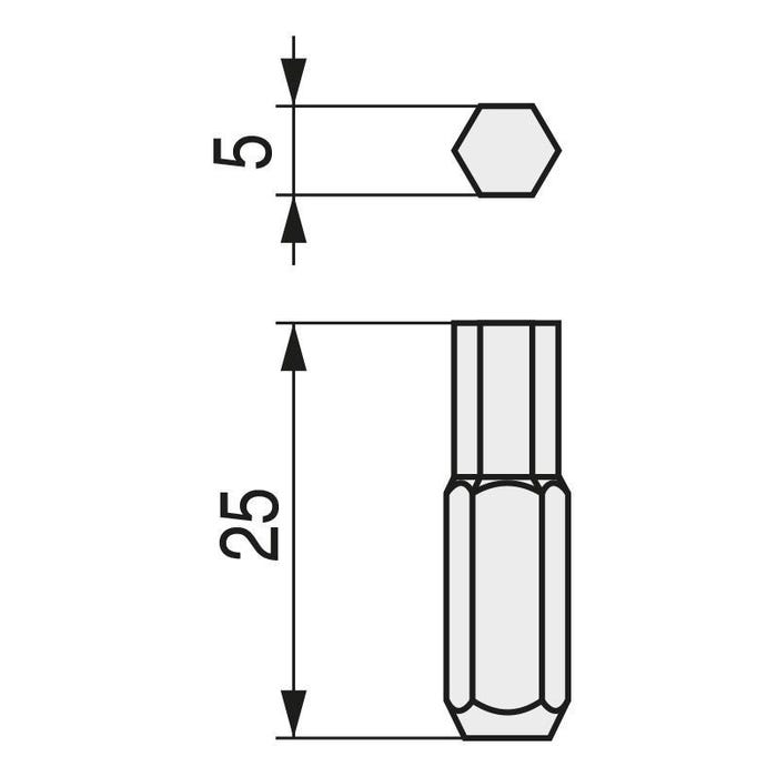 Coude de réglage radiateur chrome 1/2'' - GIACOMINI - R16X033 3