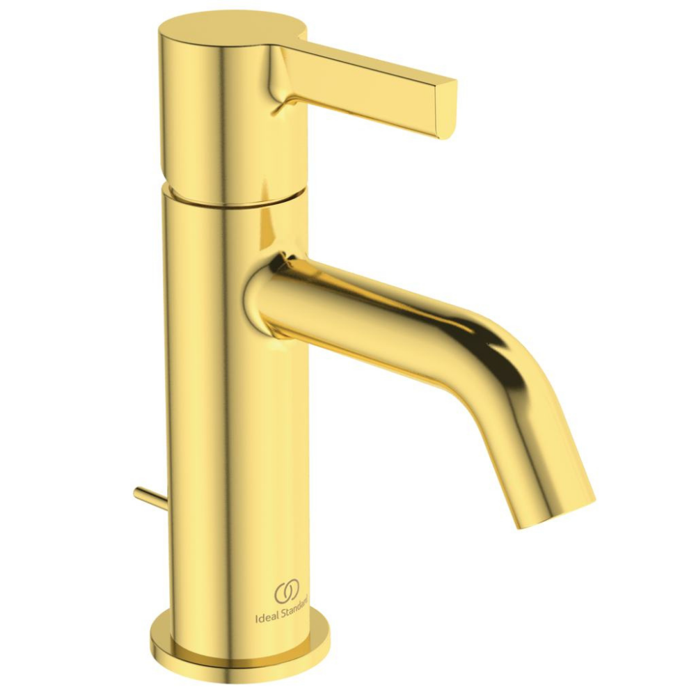 IDEAL STANDARD Mitigeur lavabo Joy avec tirette, or