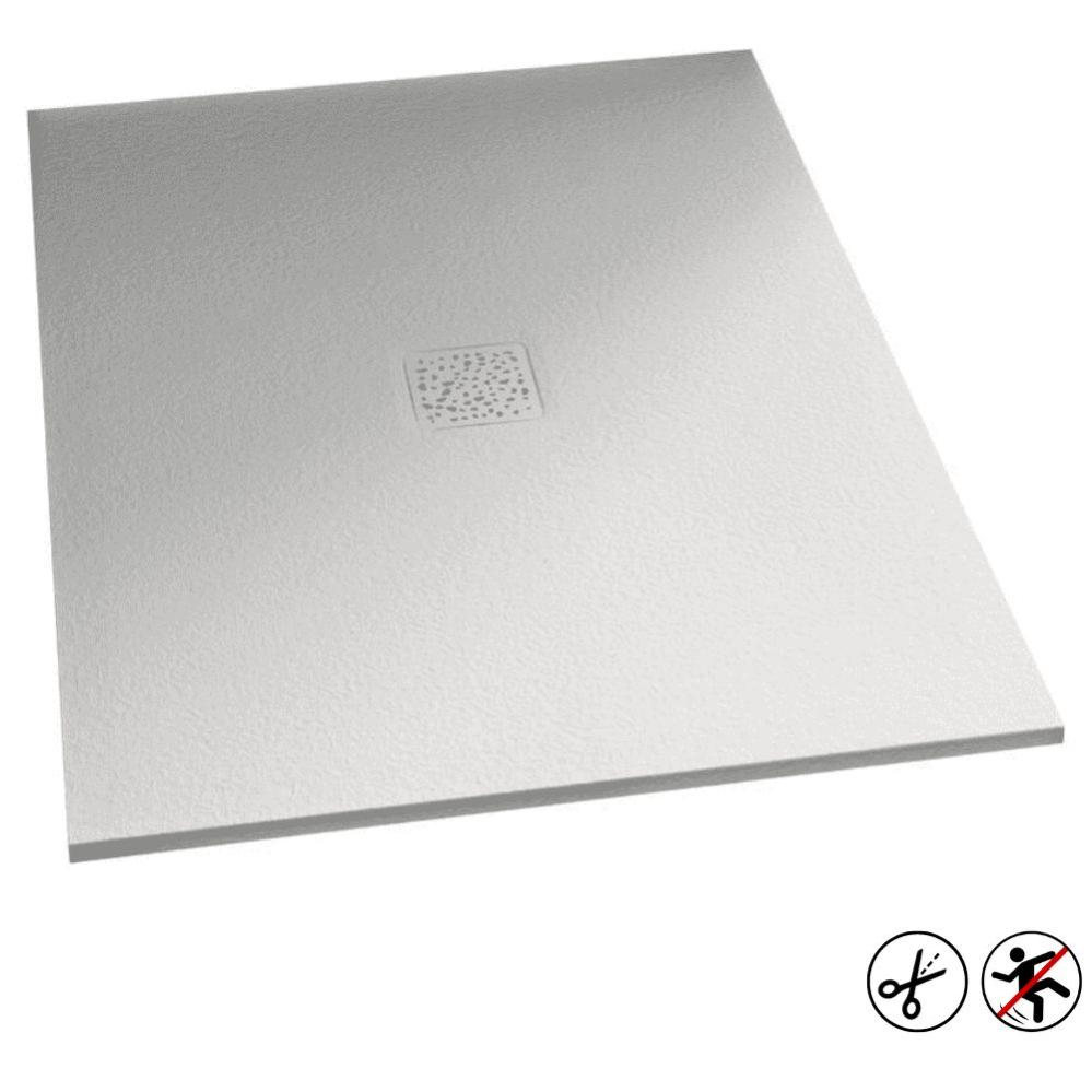 KINEDO Receveur extra-plat découpable Kinemoon, 120 x 90, blanc, grille 2