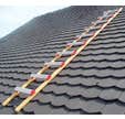 Echelle de toit - Bois / Alu - Ecartement des barreaux 39cm - 4.00m de long - HIM4138.39.400