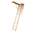 Escalier escamotable bois - Hauteur sous plafond 2.80m - Trémie 60x100cm - LWK60100-2