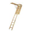 Escalier escamotable bois - Hauteur sous plafond 2.80m - Trémie 60x120cm - LWS60120-2