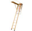 Escalier escamotable bois - Hauteur sous plafond 2.80m - Trémie 70x140cm - LWK70140-2