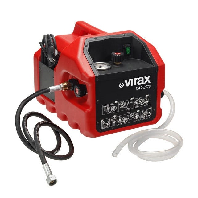 Pompe d'épreuve électrique 40 bar 6L/min Virax 0