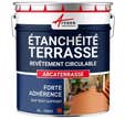 Résine Etanchéité Terrasse Circulable - Peinture / Résine Colorée - Arcaterrasse - Tuile - 10 L - Arcane Industries