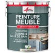 Peinture Meuble Cuisine, Salle de Bain - Résine ARCAPOXY MEUBLE - 1 kg (jusqu'à 12 m² en 2 couches) - Blanc Crème - RAL 9001 - ARCANE INDUSTRIES