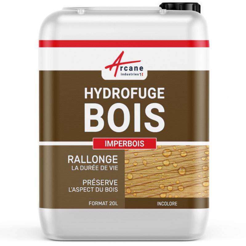 Hydrofuge Terrasse Bois - Imperméabilisant Longue Durée - Imper Bois - - 20 L (jusqu A 100m²) - Arcane Industries