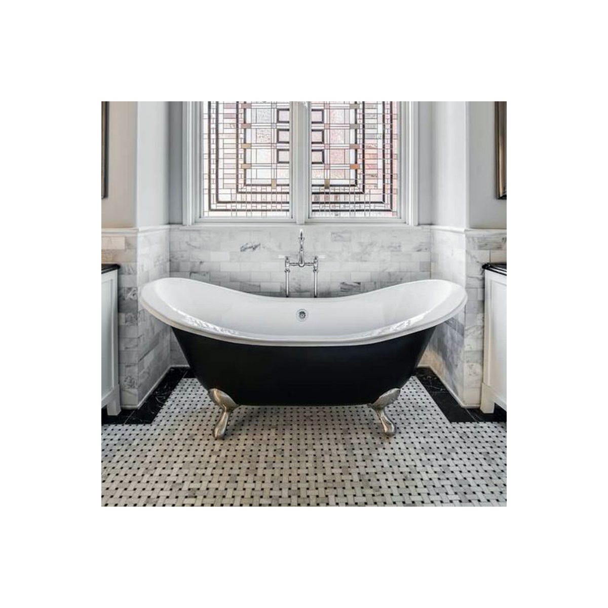 PEINTURE BAIGNOIRE LAVABO - Résine Époxy Rénovation baignoire, lavabo - 1 kg (jusqu'à 3 m² en 2 couches) - Noir foncé - RAL 9005 - ARCANE INDUSTRIES 3