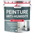 Peinture Anti Humidité Mur Humide Salle De Bain - Arcascreen - - 10 L (jusqu'à 40 M²) - Arcane Industries