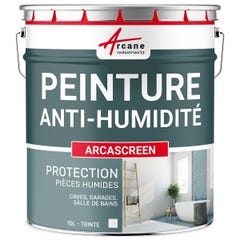 Peinture Anti Humidité Mur Humide Salle De Bain - Arcascreen