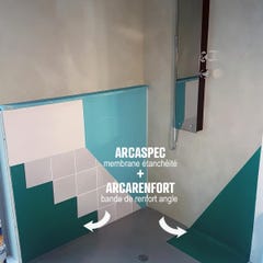 SPEC étanchéité sous carrelage, Kit étanchéité douche et salle de bain - ARCASPEC - 15 m² - - ARCANE INDUSTRIES 2