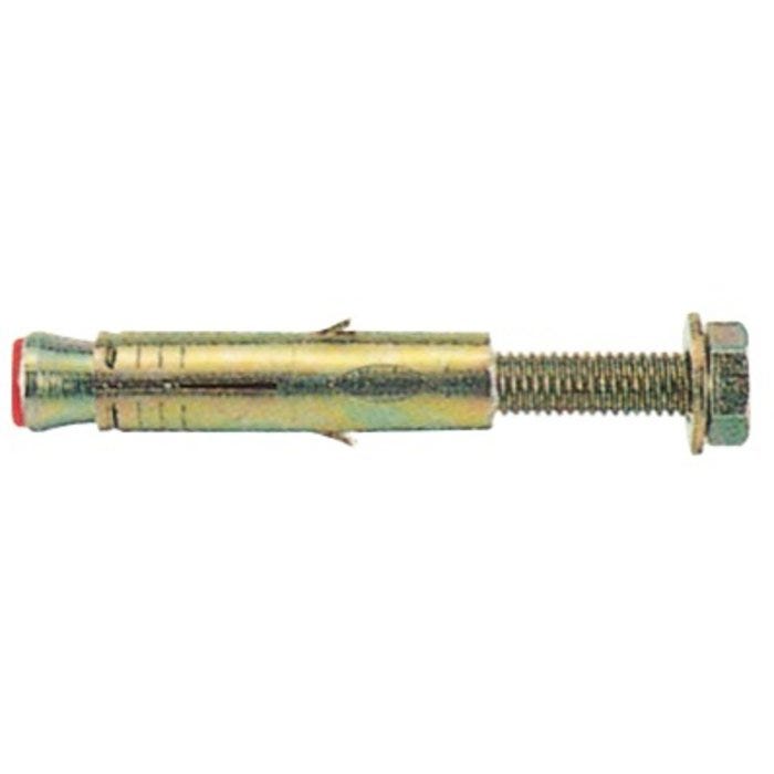 Cheville métallique à douille avec vis tête 'H' Fischer - Longueur 52 mm - Diamètre 12 mm - Vendu par 50 0