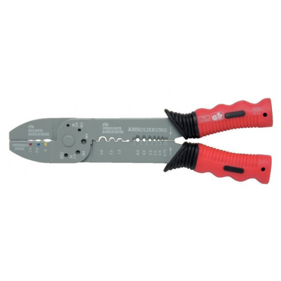 Pince à sertir pour cosses pré-isolées ks tools 220 mm - 115.1231