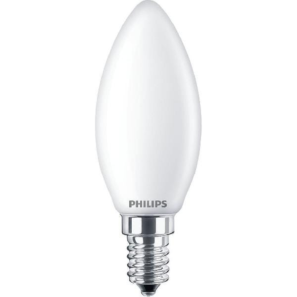 Ampoule LED bougie PHILIPS - EyeComfort - 4,3W - 470 lumens - 2700K - E14 - 93006 0