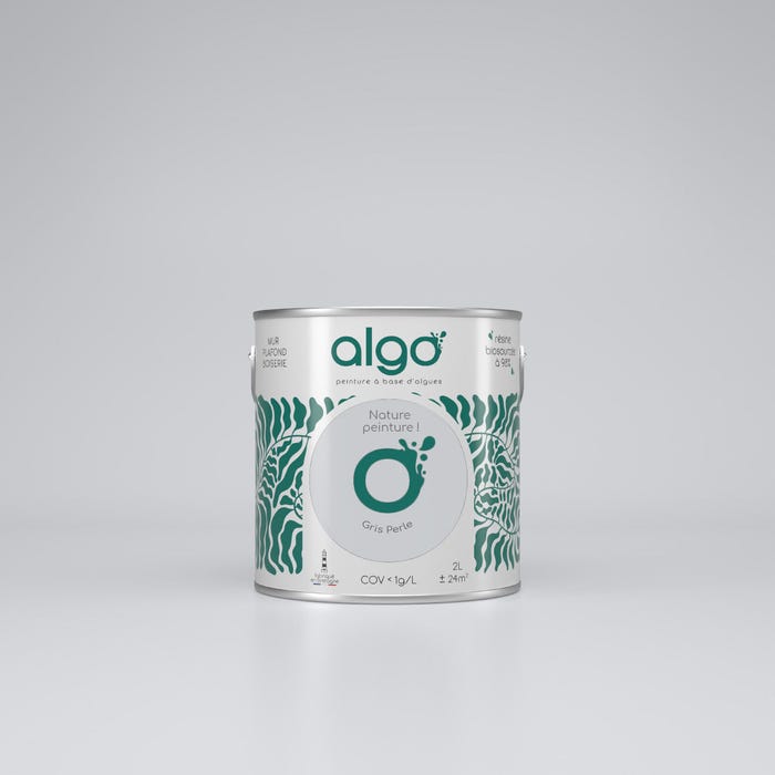 Peinture Algo - Gris perle - Satin - 0.5L 0