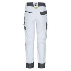 Pantalon de travail multipoches Cary blanc - North Ways - Taille 36 2
