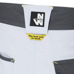 Pantalon de travail multipoches Cary blanc - North Ways - Taille 36 3