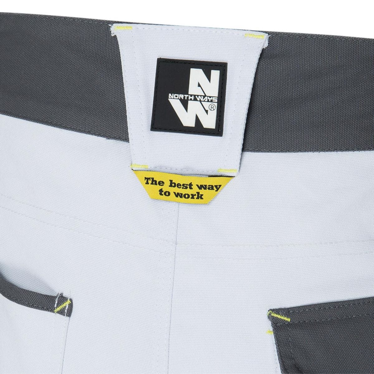 Pantalon de travail multipoches Cary blanc - North Ways - Taille 38 3