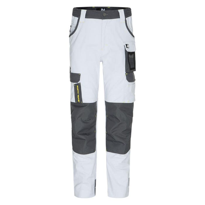 Pantalon de travail multipoches Cary blanc - North Ways - Taille 38 1
