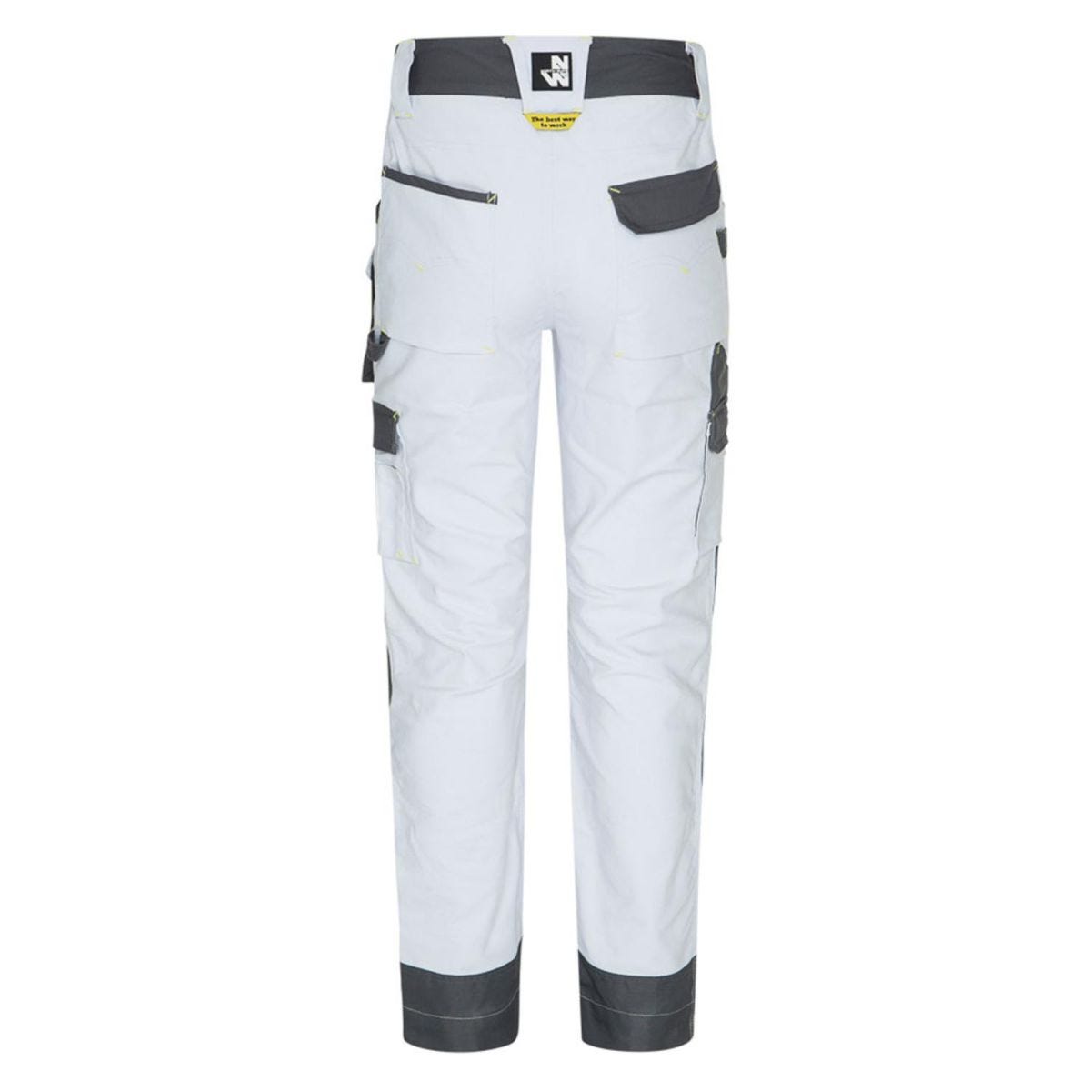 Pantalon de travail multipoches Cary blanc - North Ways - Taille 56 2