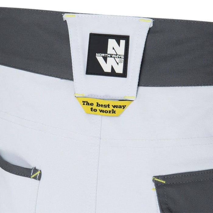 Pantalon de travail multipoches Cary blanc - North Ways - Taille 56 3