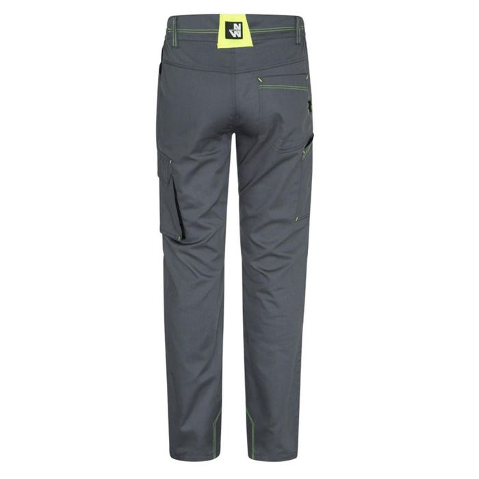 Pantalon Marlow gris et jaune fluo - North Ways - Taille S 2
