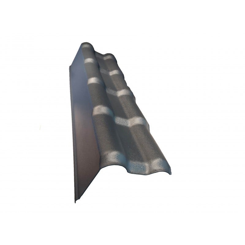 Profil de rive gauche pour toiture PVC mini 94 x 37,5 cm Gris anthracite, l : 37,5 cm, L : 94 cm 0