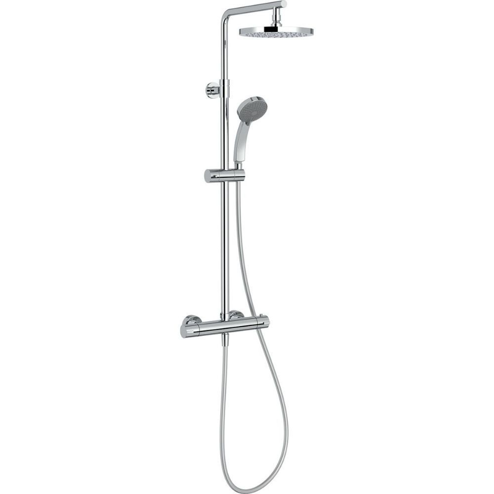 Colonne de douche JACOB DELAFON Simone thermostatique, 4 jets