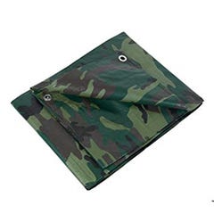 Bache camouflage 130gr/m2, 1,80mx3m