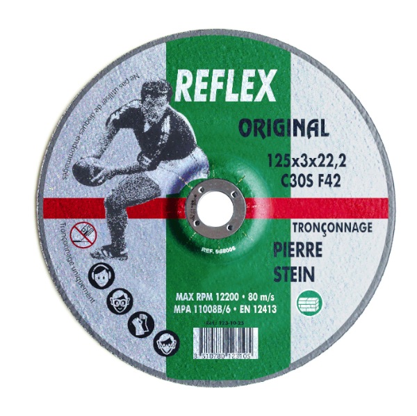 Disque À Tronçonner Ø 125 Mm (matériaux Moyeu Déporté)