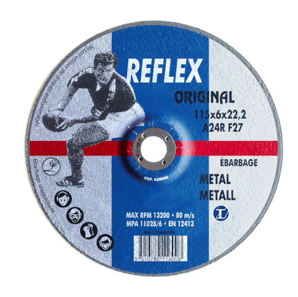 Disque À Ébarber Pour Métaux Ø 115 Mm