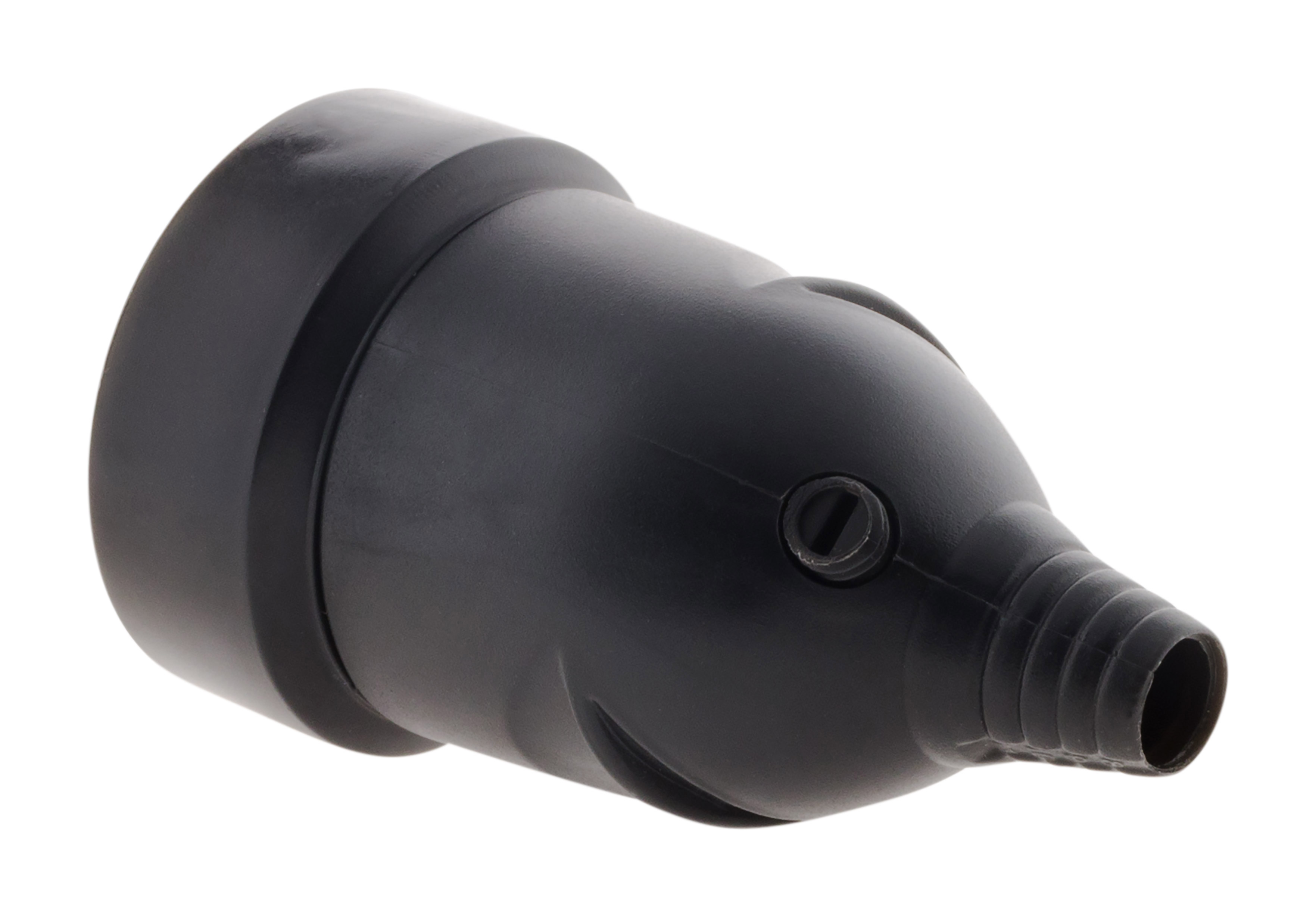 Fiche femelle 16A 2P+T - Noir - Zenitech